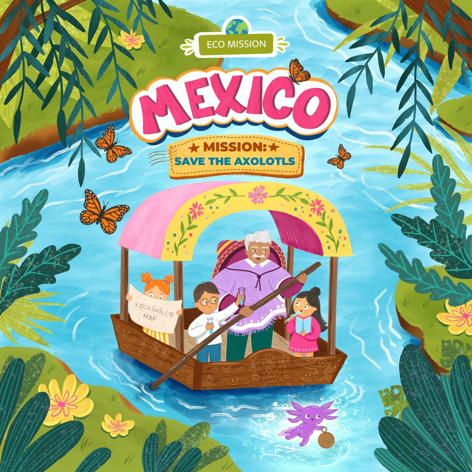 Mexico: Saving the Axolotl